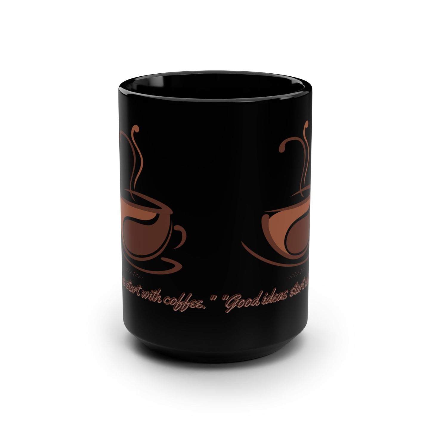 Black Mug, 15oz