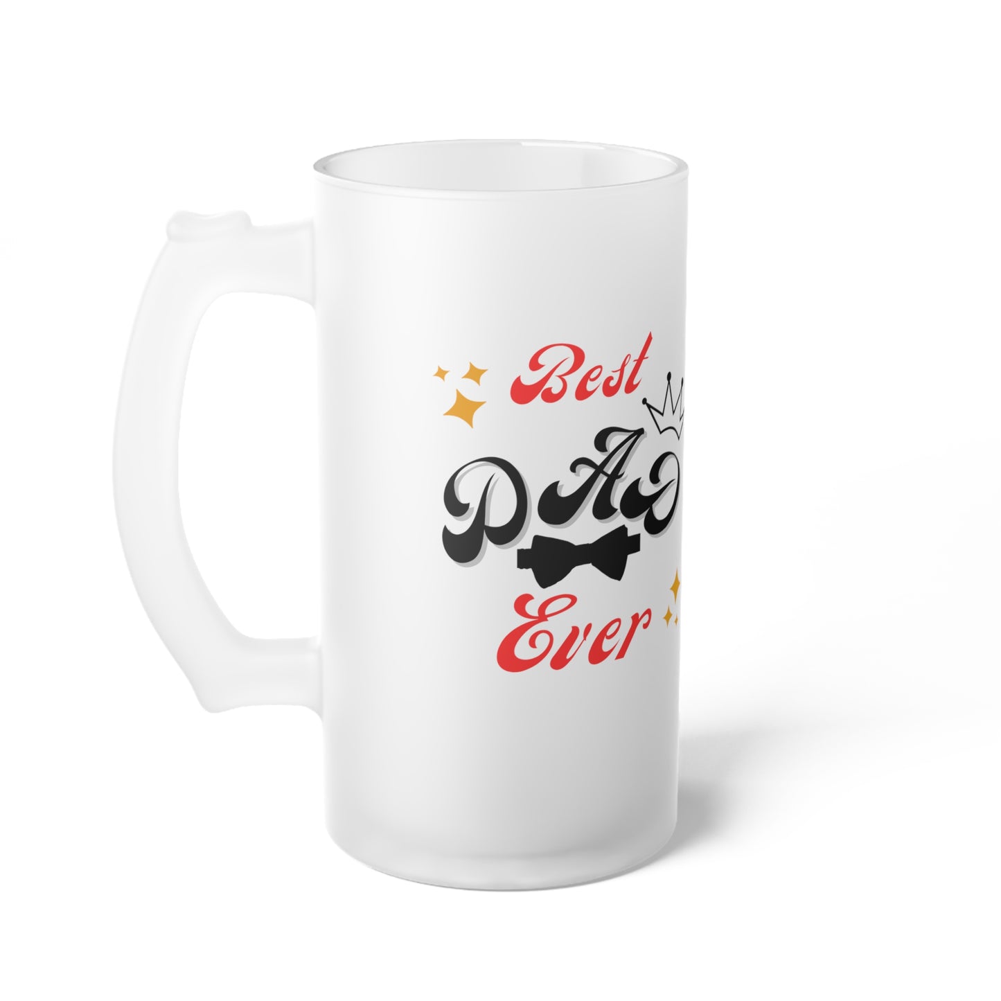 Frosted Glass Beer Mug