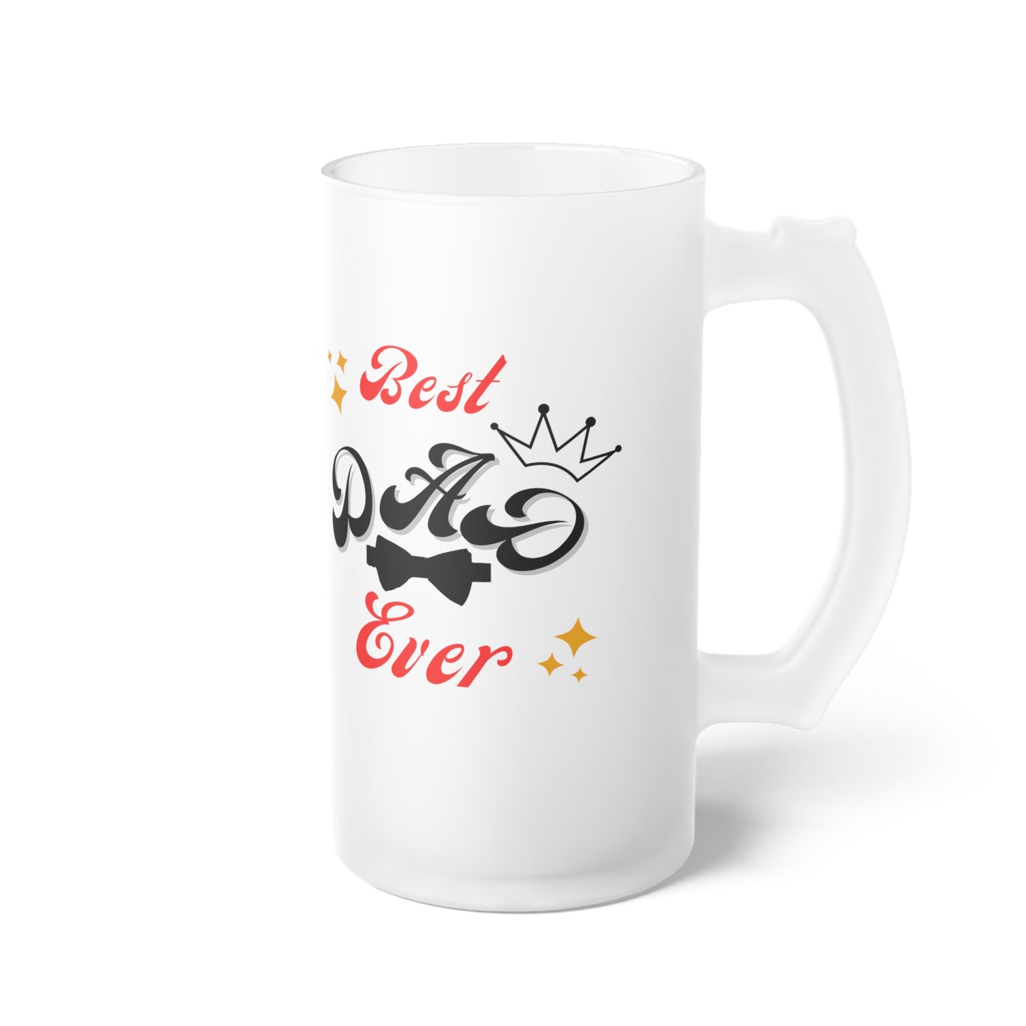 Frosted Glass Beer Mug